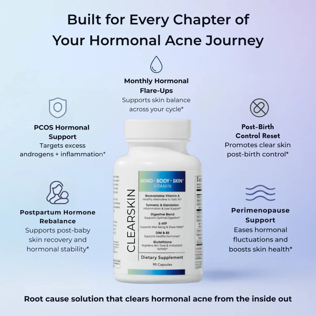 ClearSkin: Hormonal Acne Supplement For Women - Image 3